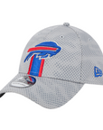 New Era 39THIRTY Bills 2024 Sideline Team Stripes Gray Stretch Fit