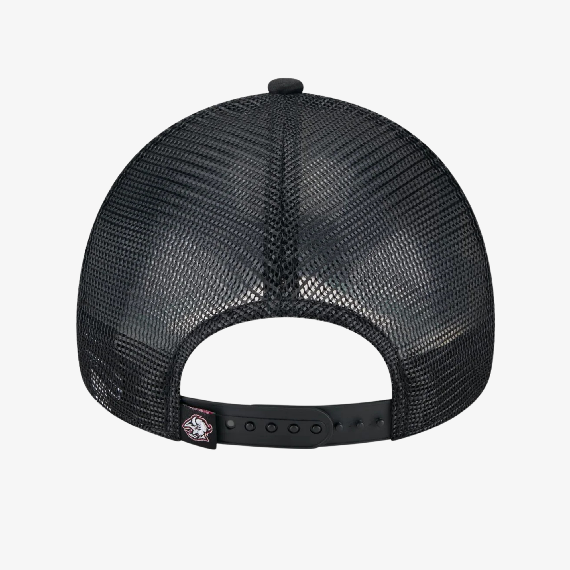 New Era 9FORTY Buffalo Sabres Alternate Logo Distressed A-Frame Trucker Hat