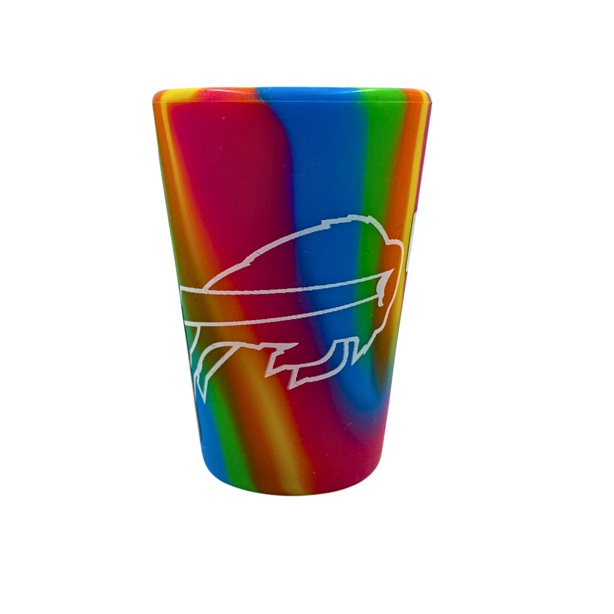 Buffalo Bills Rainbow Silicon Unbreakable Shot Glass