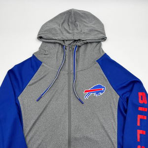 Zubaz Buffalo Bills Retro Zip Up Hoodie 2XL