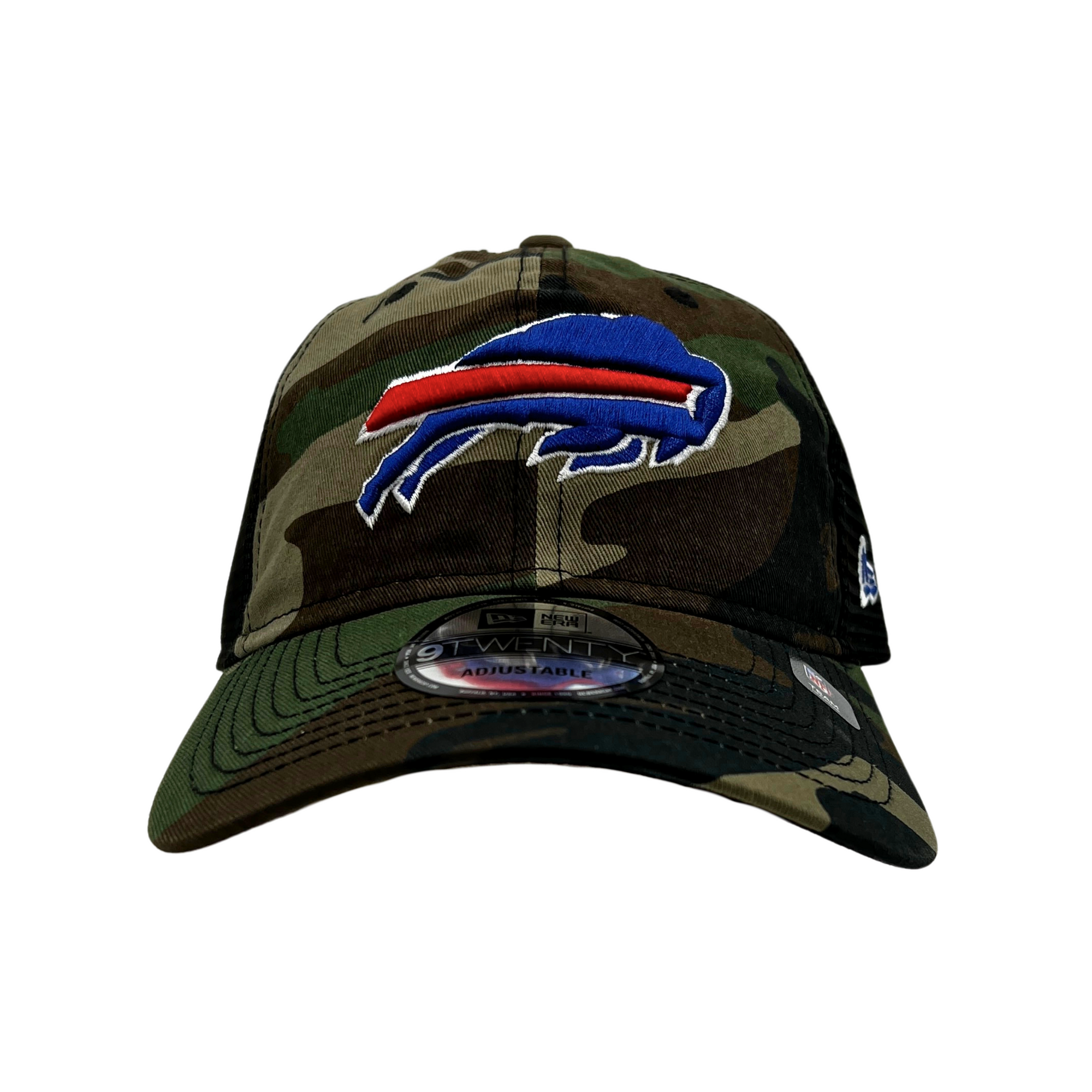 New Era Buffalo Bills 9TWENTY Camouflage With Black Mesh Hat