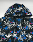 Buffalo Bills Midnight Palm Tree Lightweight Hoodie