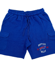Buffalo Bills Cargo Fleece Royal Blue Shorts