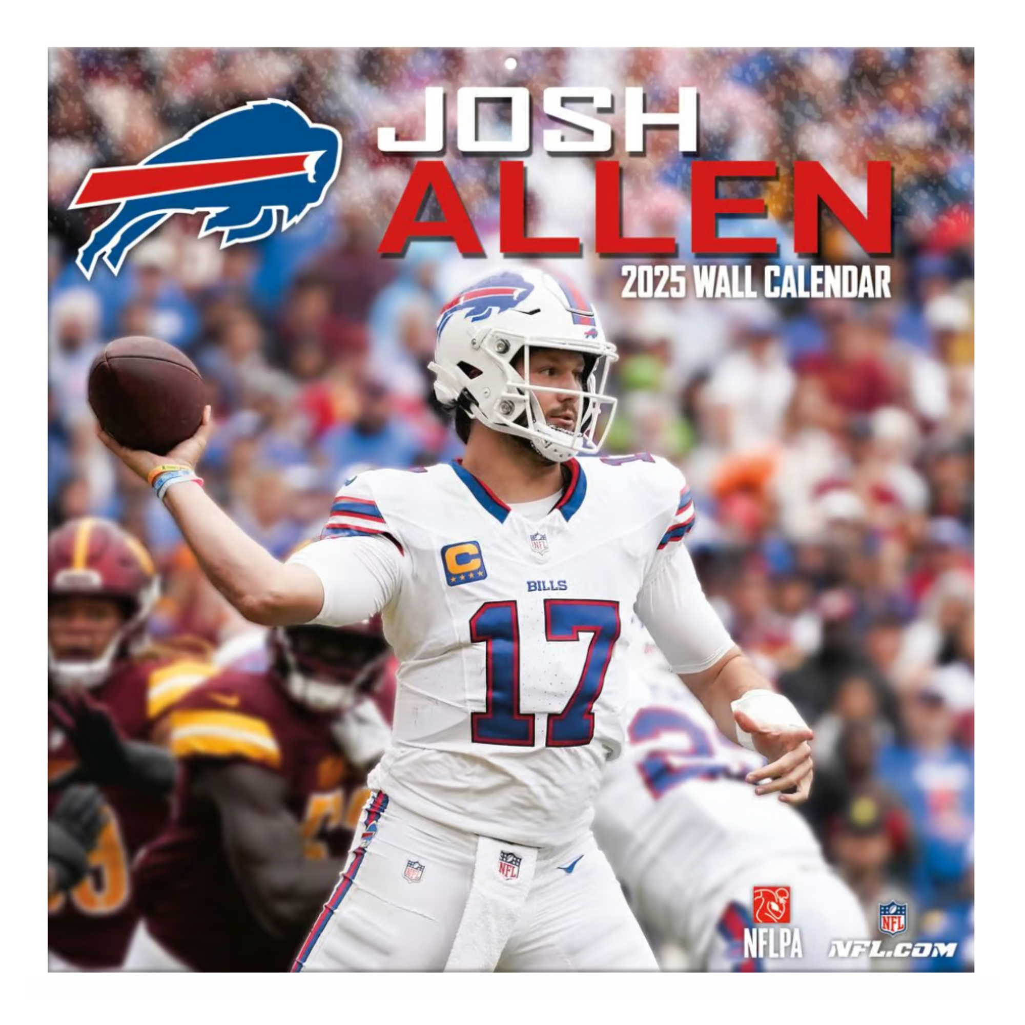 Josh Allen 2025 Wall Calendar