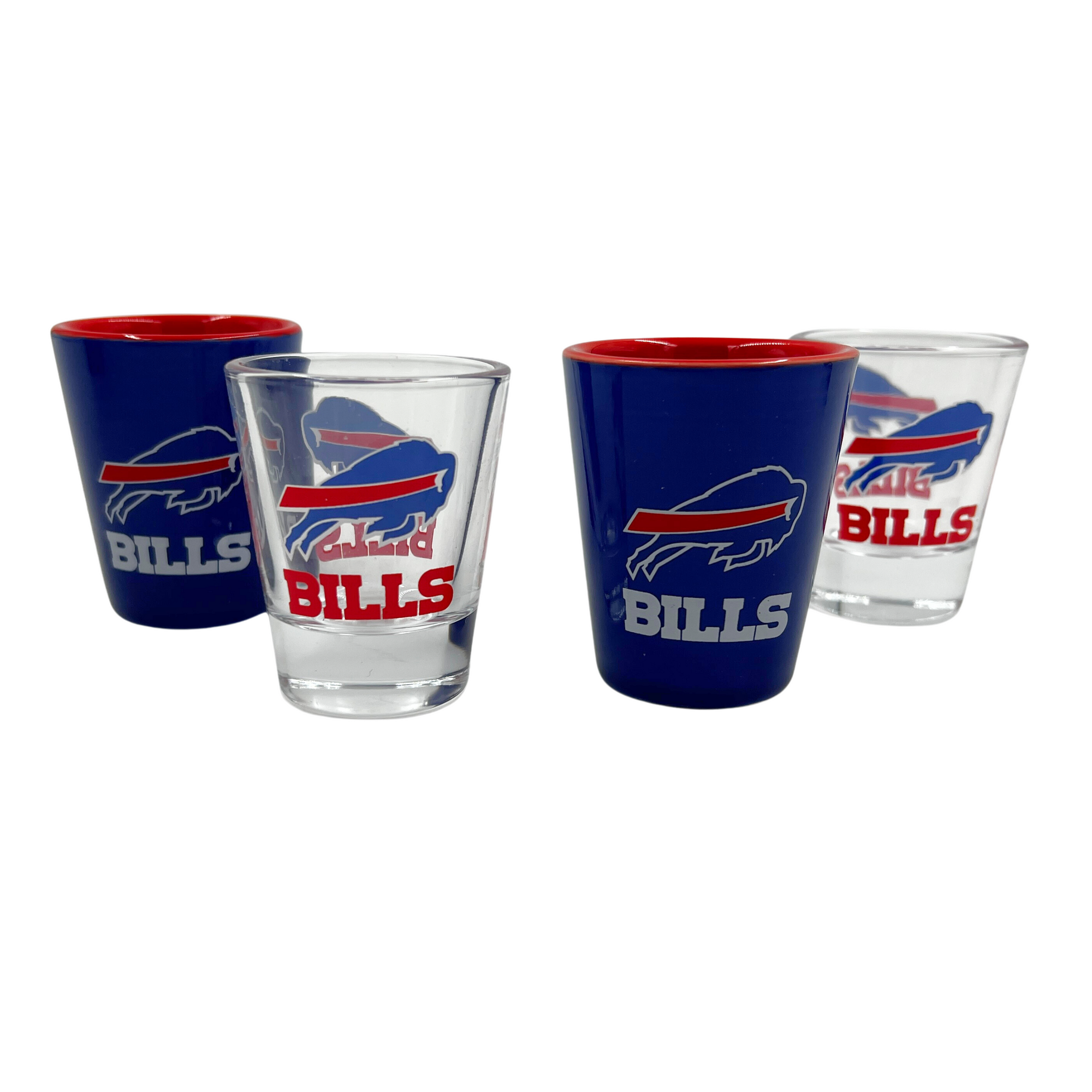 Buffalo Bills 4-Piece 2oz Cup Set