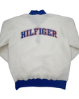 Buffalo Bills x Tommy Hilfiger White Sherpa Quarter Zip