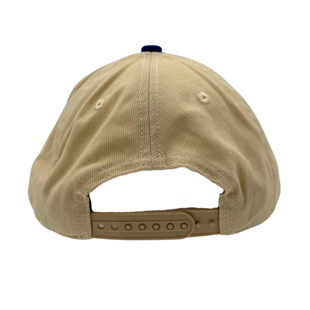 Cream White Two Tone "Buffalo" Hat