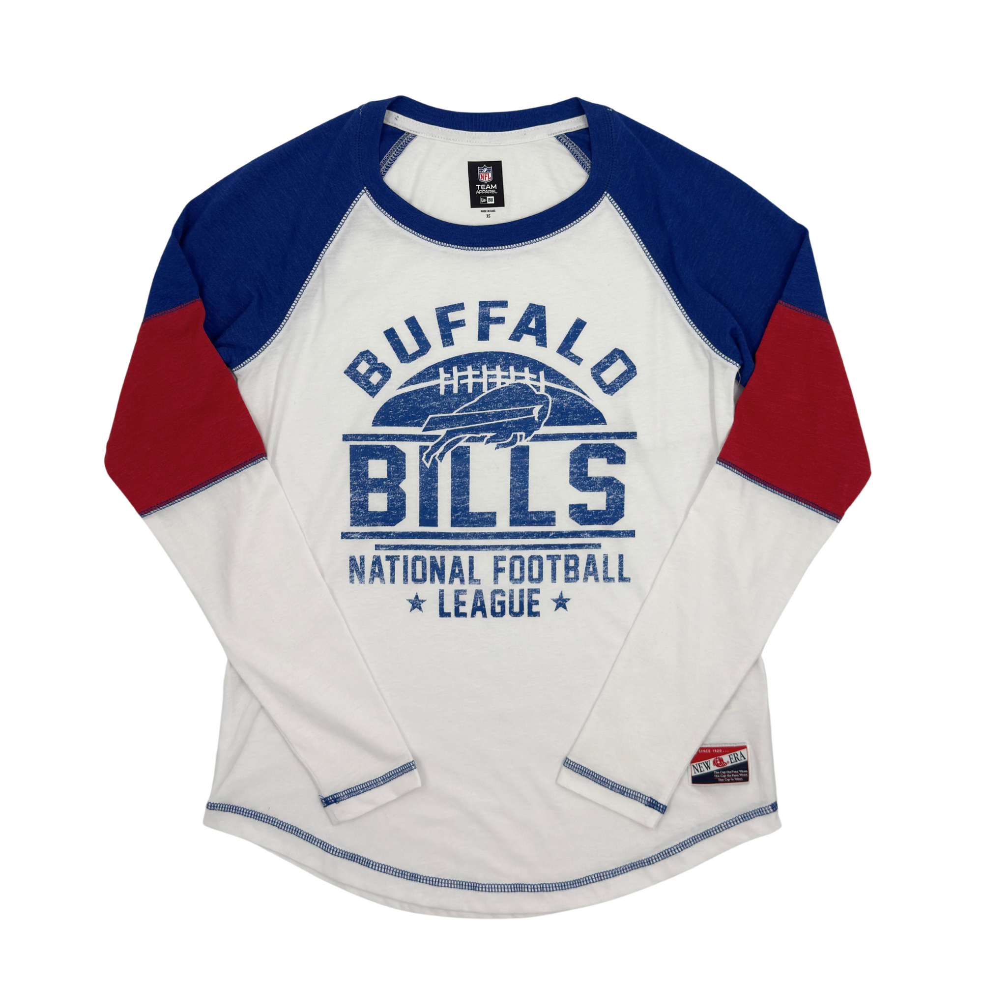 Women's New Era Bills Royal Waterbased Long Sleeve Shirt