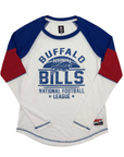 Women's New Era Bills Royal Waterbased Long Sleeve Shirt