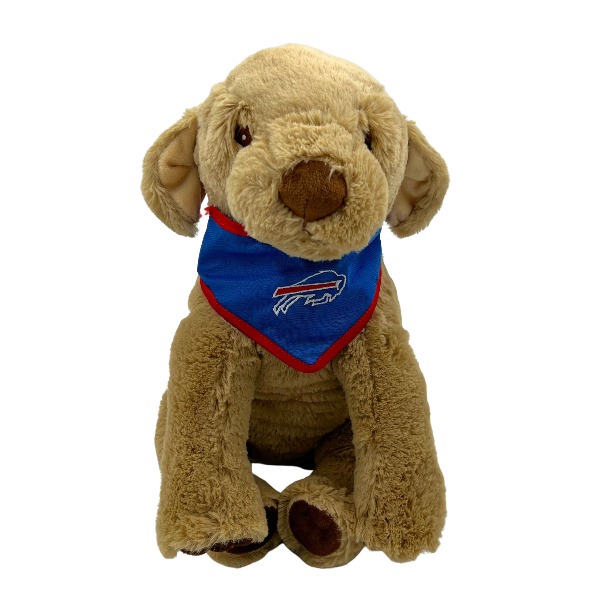 Buffalo Bills Puppy With Bandana Stuffed Animal The BFLO Store
