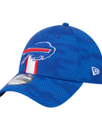 New Era 39THIRTY Bills 2024 Sideline Team Stripe Royal Stretch Fit