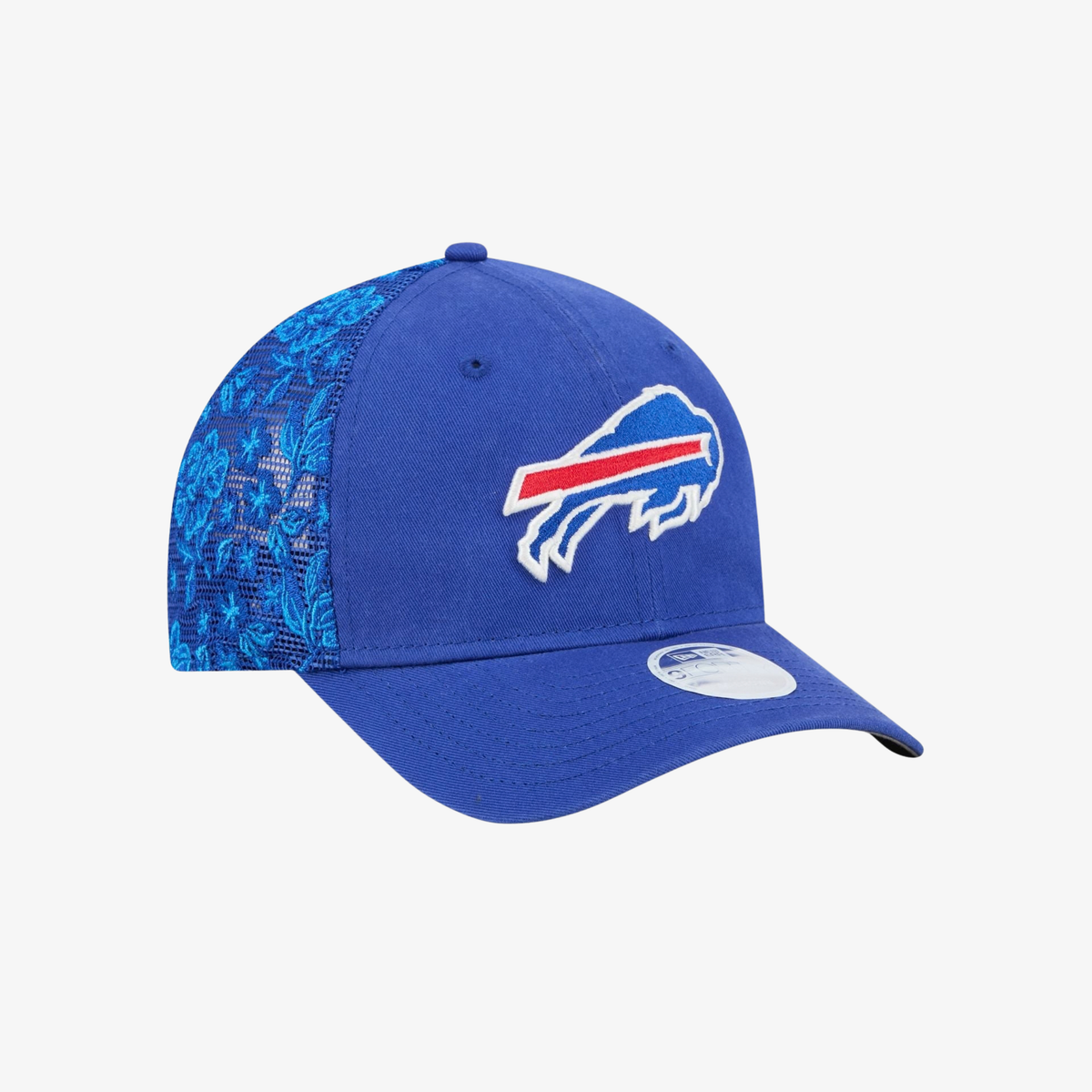 New Era Buffalo Bills Royal Blue Floral Mesh 9FORTY M-Crown Adjustable Hat