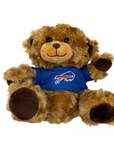 Buffalo Bills Seated Bear with Jersey Stuffed Animal