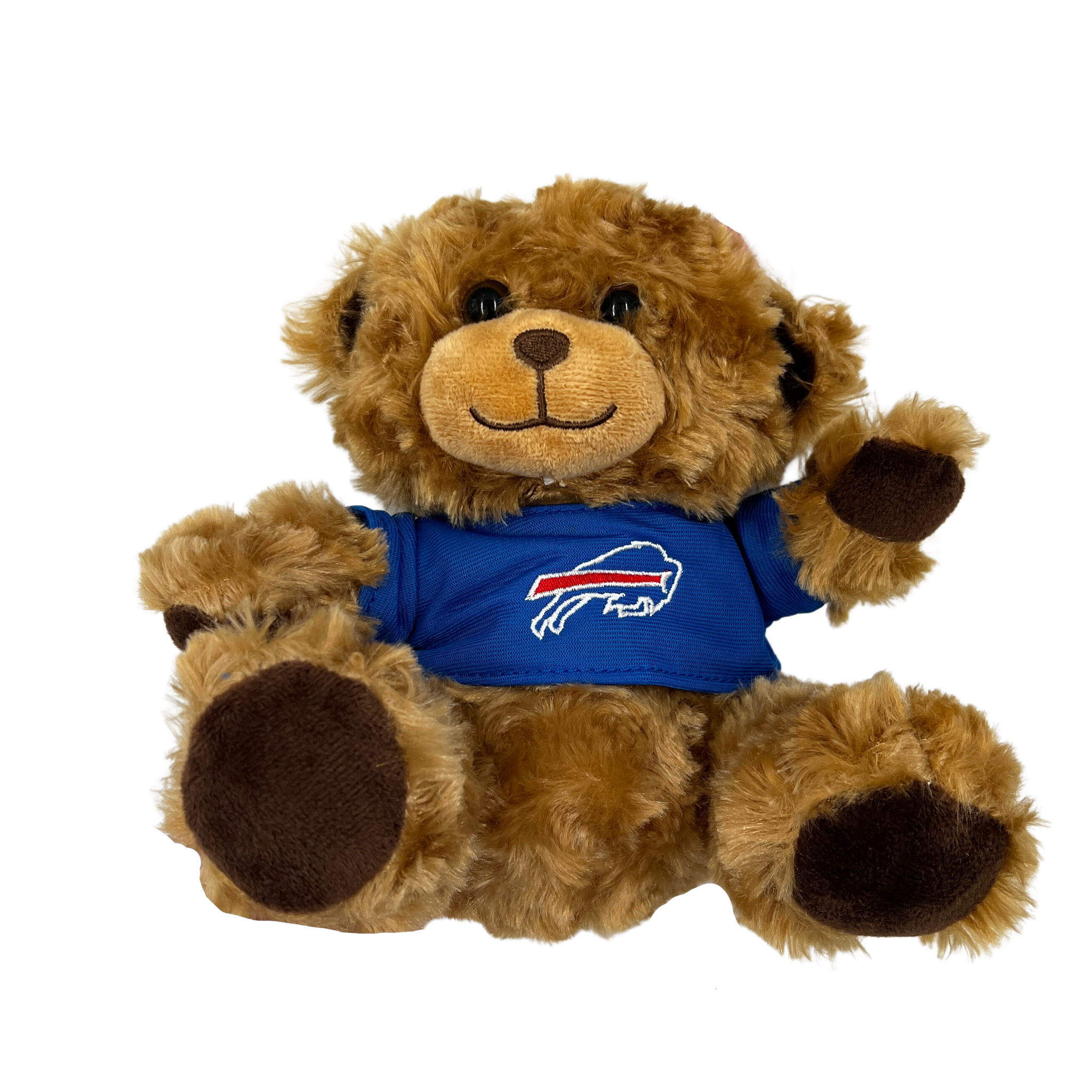 Buffalo Bills Seated Bear with Jersey Stuffed Animal