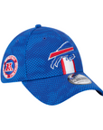 New Era 39THIRTY Bills 2024 Sideline Team Stripe Royal Stretch Fit