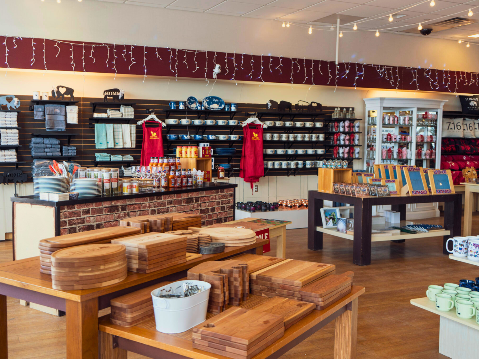 home sections wide shot at bflo store