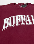 Buffalo Collegiate Style Maroon Short Sleeve Shirt