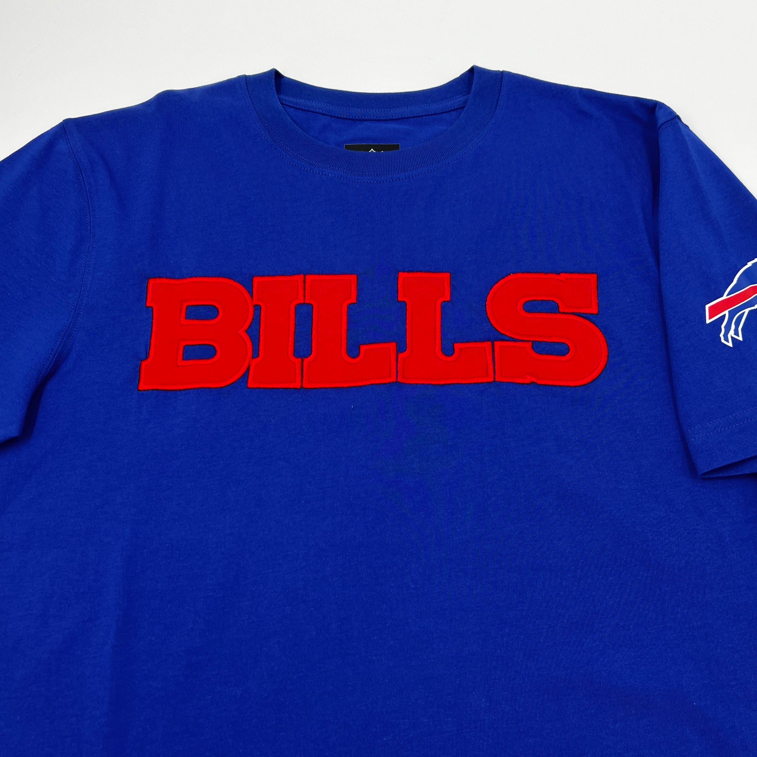 New Era Bills Pennant Royal Blue Short Sleeve Shirt