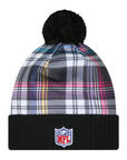 New Era Bills 2024 Crucial Catch Plaid Pom Knit