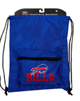 Buffalo Bills Royal & Red Drawstring Bag