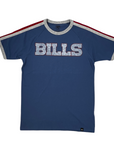 '47 Brand Bills Cadet Blue Shoulder Stripes Short Sleeve Shirt