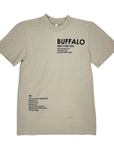 Buffalo, New York Essential City Beige Short Sleeve Shirt