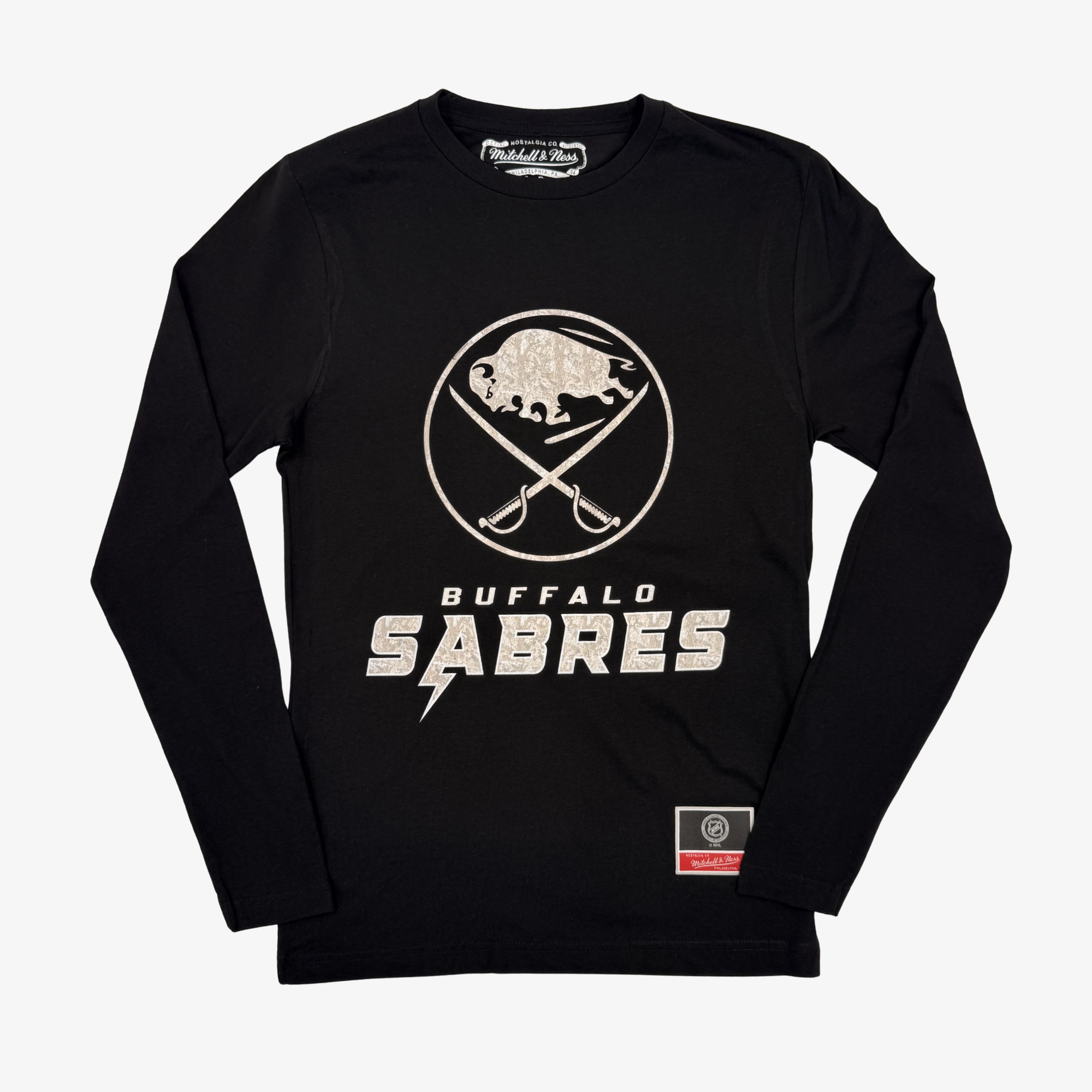 Mitchell & Ness Buffalo Sabres True Timber Long Sleeve Shirt