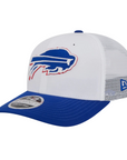 New Era Buffalo Bills 2024 Training Camp White Stretch Snap Hat