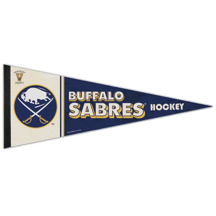 Buffalo Sabres "Vintage Hockey" Premium Pennant