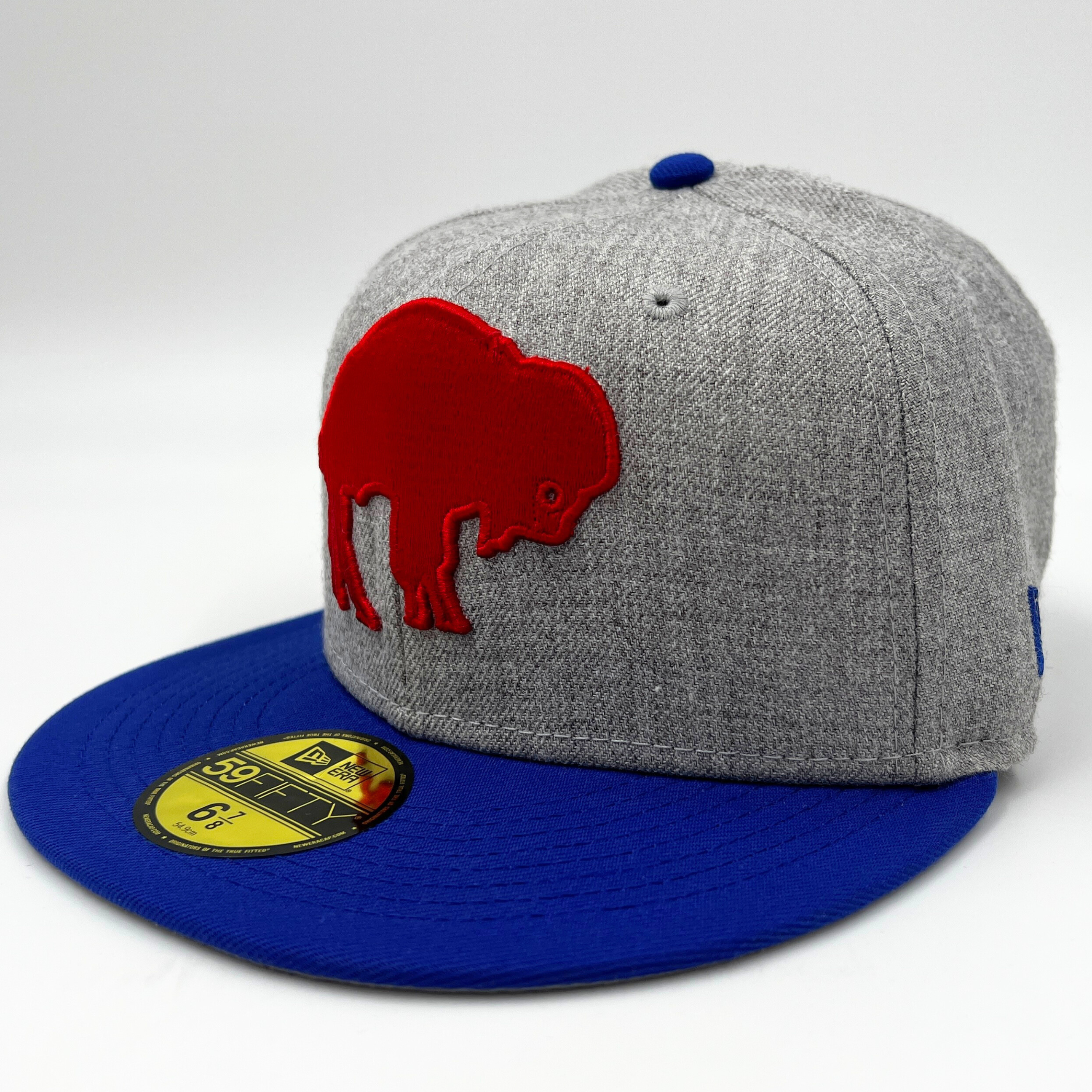 Lids Buffalo Bills New Era Throwback Logo Camo 59FIFTY Fitted Hat