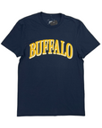 Buffalo Collegiate Style Navy & Gold Short Sleeve Shirt