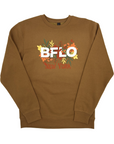 BFLO New York Fall Duck Brown Crewneck