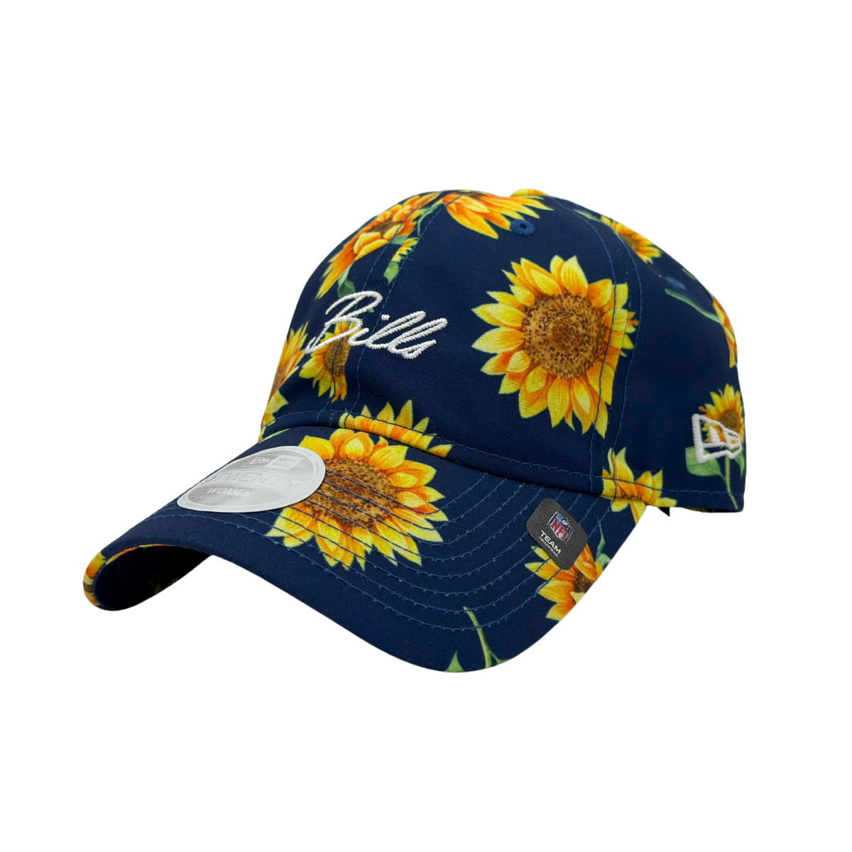 Embellished Navy Blue ladies  Cap with Sunflower and Bee Design MK211592 - Embroidered Baseball Cap - Sunflower  main image 4
