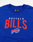 Women's New Era Buffalo Bills Royal Cropped Activewear Long Sleeve Shirt