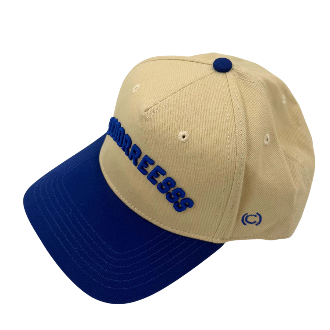 Cream Two Tone Royal "Sccoorreesss" Hat
