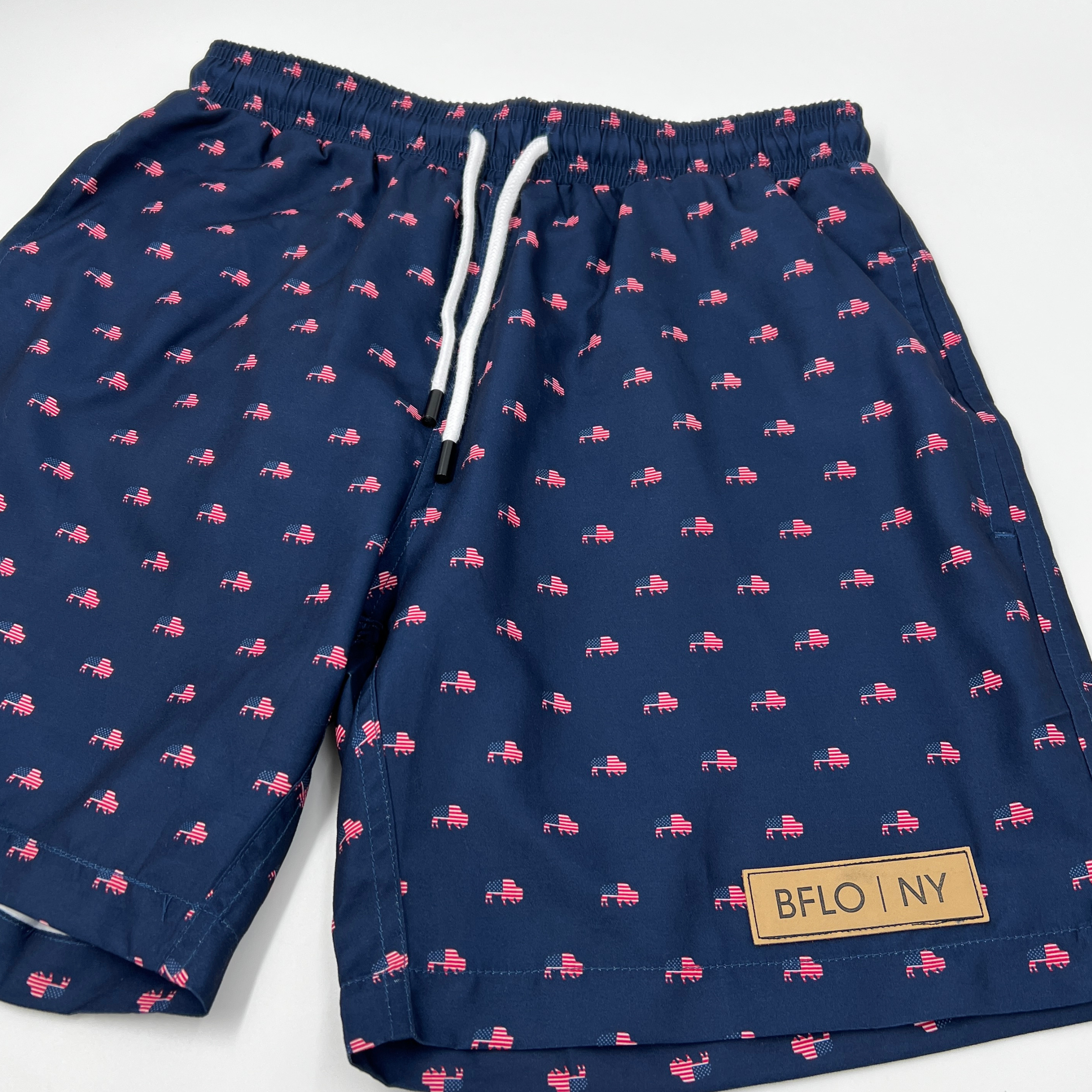 BFLO x Zubaz Swim Shorts