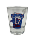 Buffalo Bills Josh Allen Jersey Shot Glass