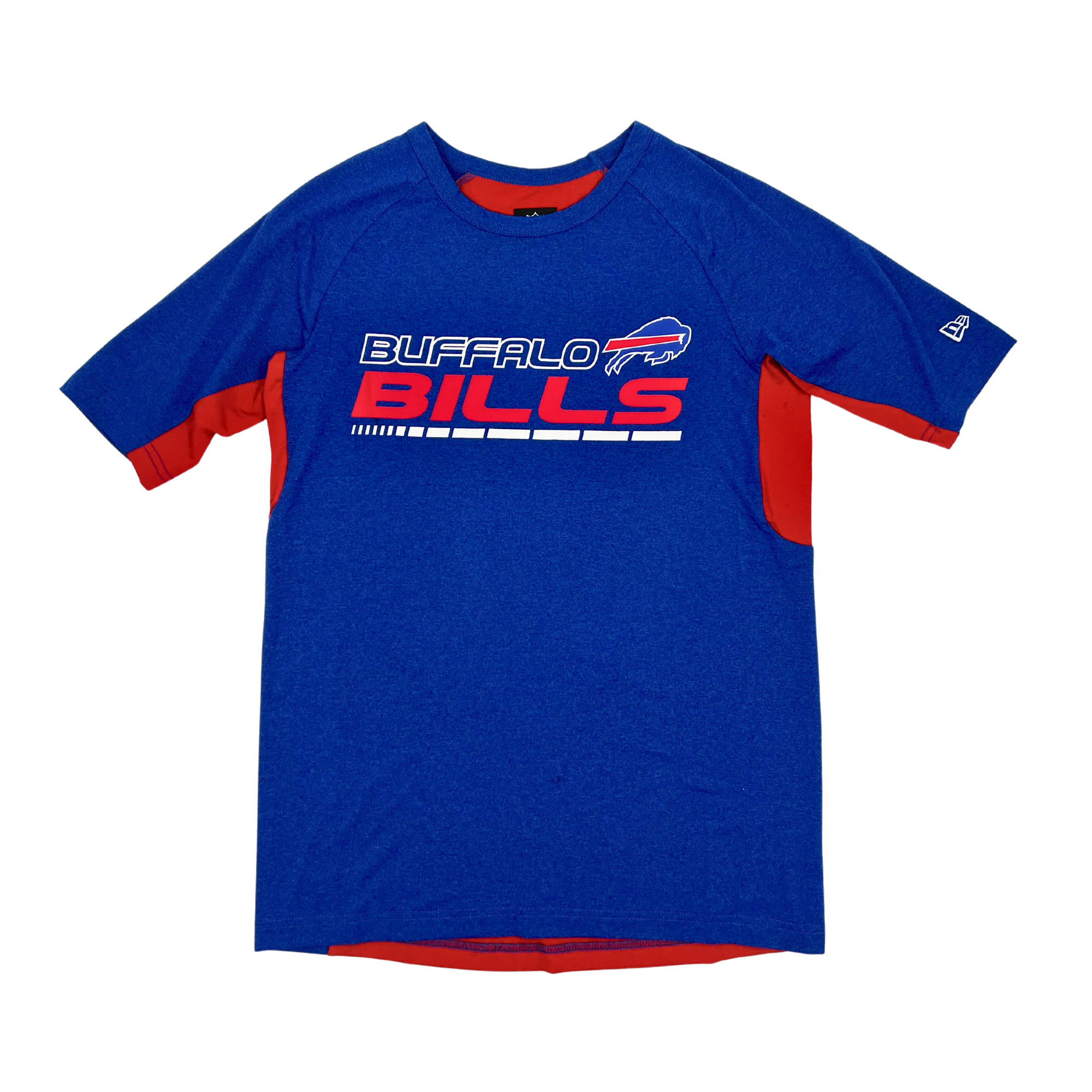 New Era Buffalo Bills Royal & Red Activewear T-Shirt