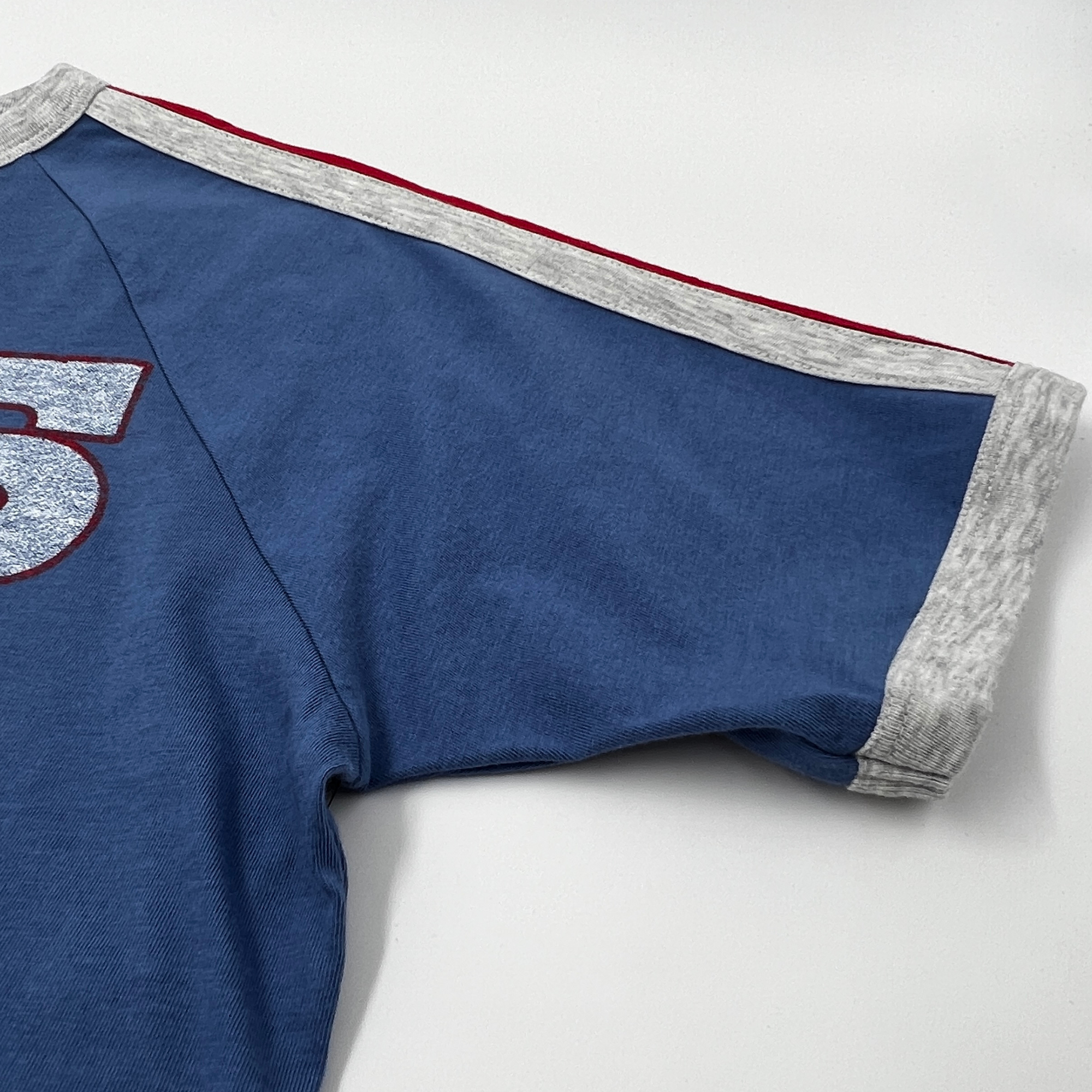 &#39;47 Brand Bills Cadet Blue Shoulder Stripes Short Sleeve Shirt