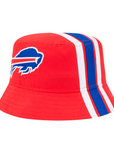 New Era Buffalo Bills Red Helmet Bucket Hat