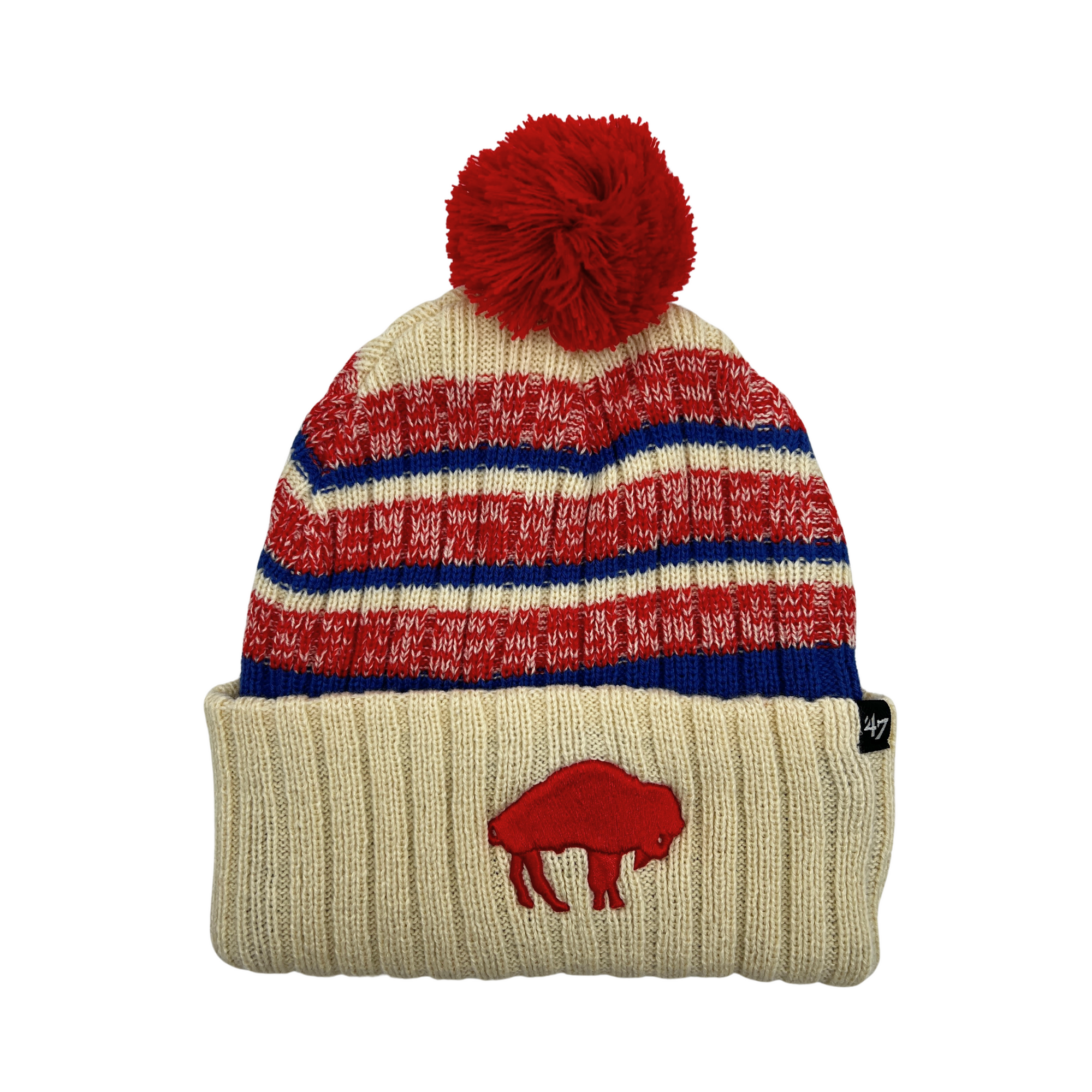 '47 Brand Buffalo Bills Retro Logo Knit Winter Hat