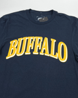 Buffalo Collegiate Style Navy & Gold Short Sleeve Shirt