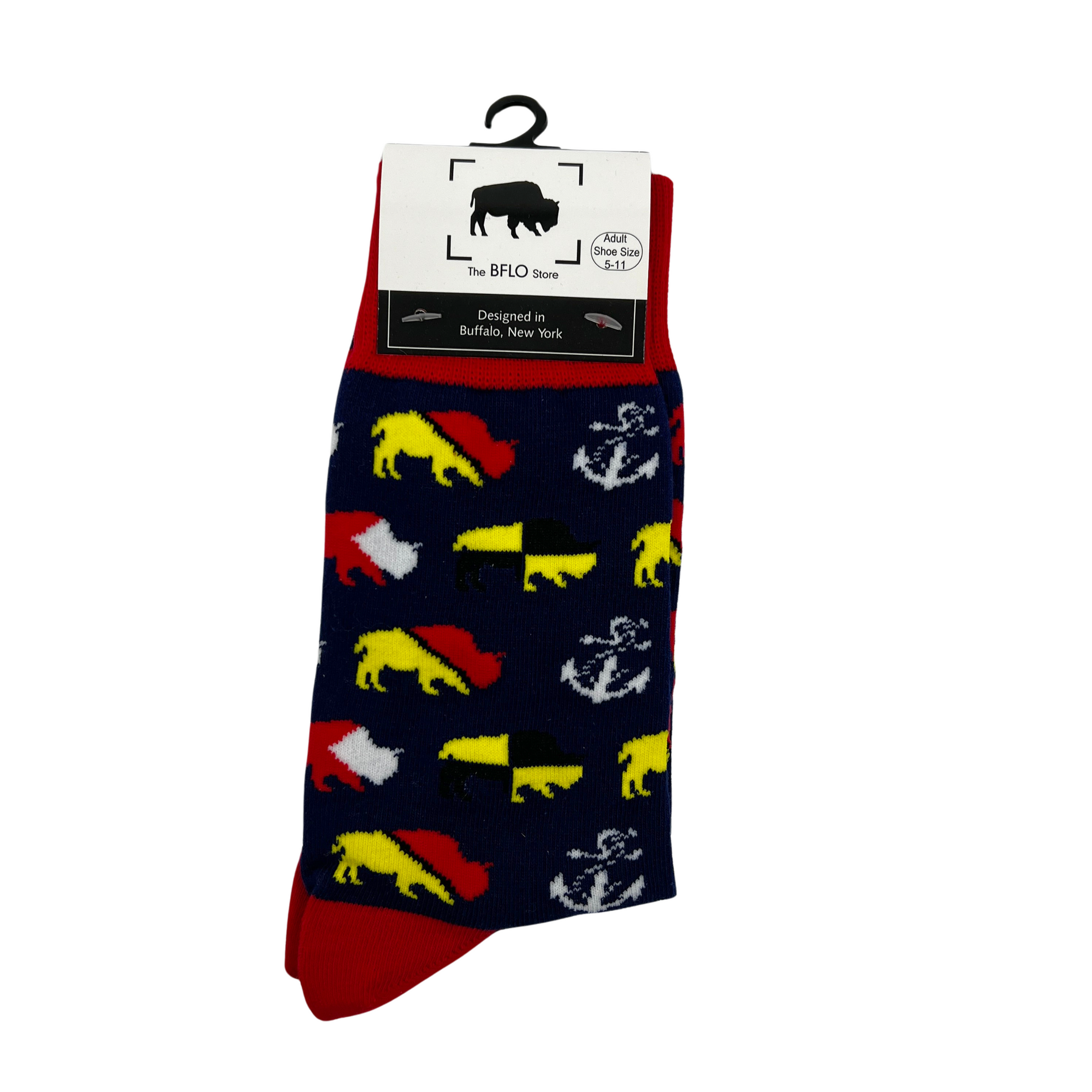 Buffalo Nautical Socks