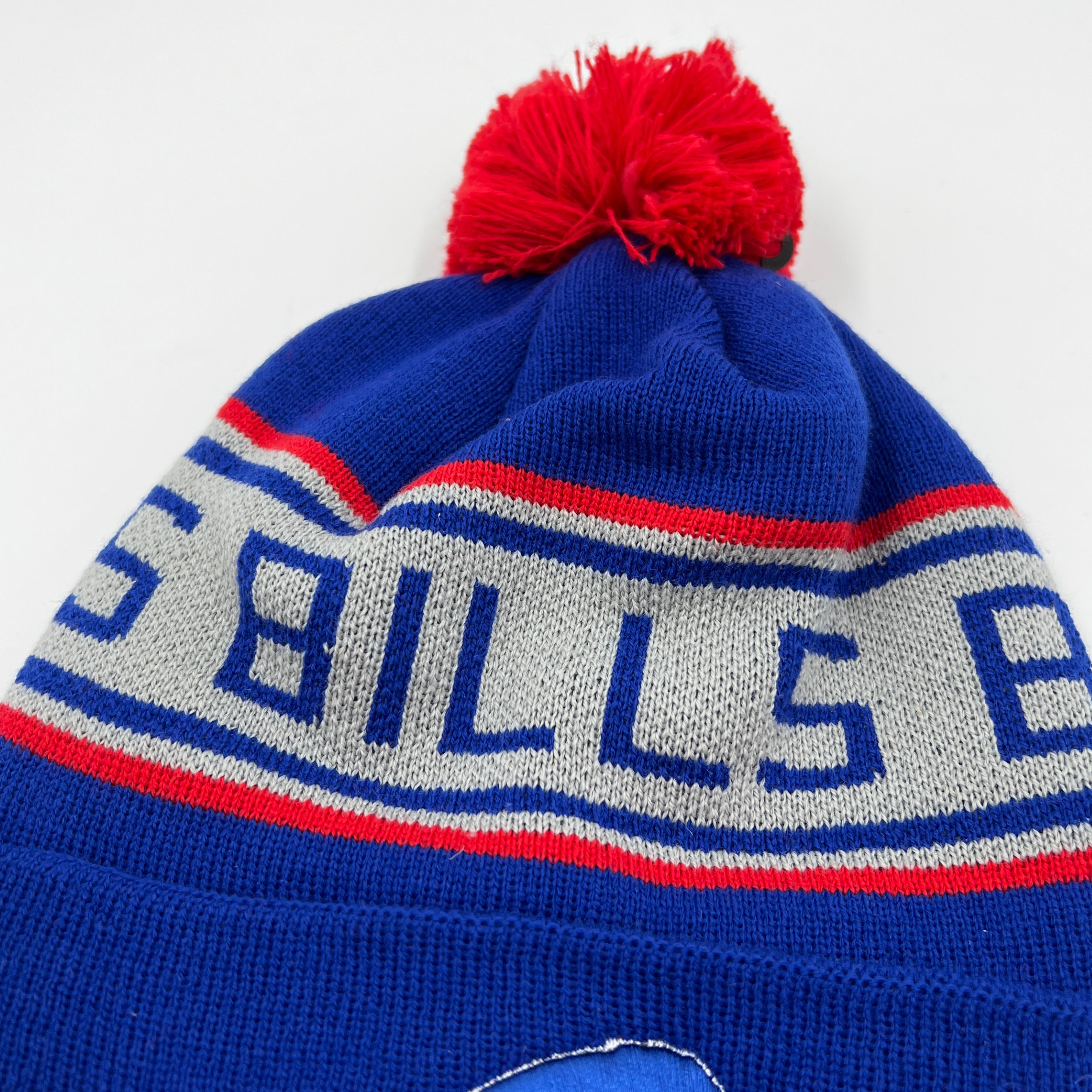 Buffalo Bills New Era Knit Cap, New Blue/Red