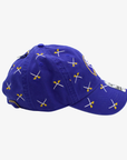 '47 Brand Buffalo Sabres Royal Blue Crossed Swords Allover Print Clean Up Adjustable Hat
