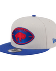 New Era 9FIFTY Bills 2024 Sideline Historic Stone Snapback