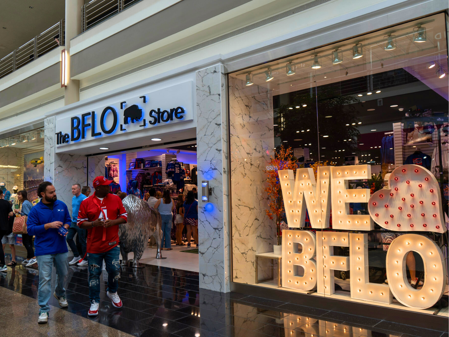 store front of bflo store walden galleria