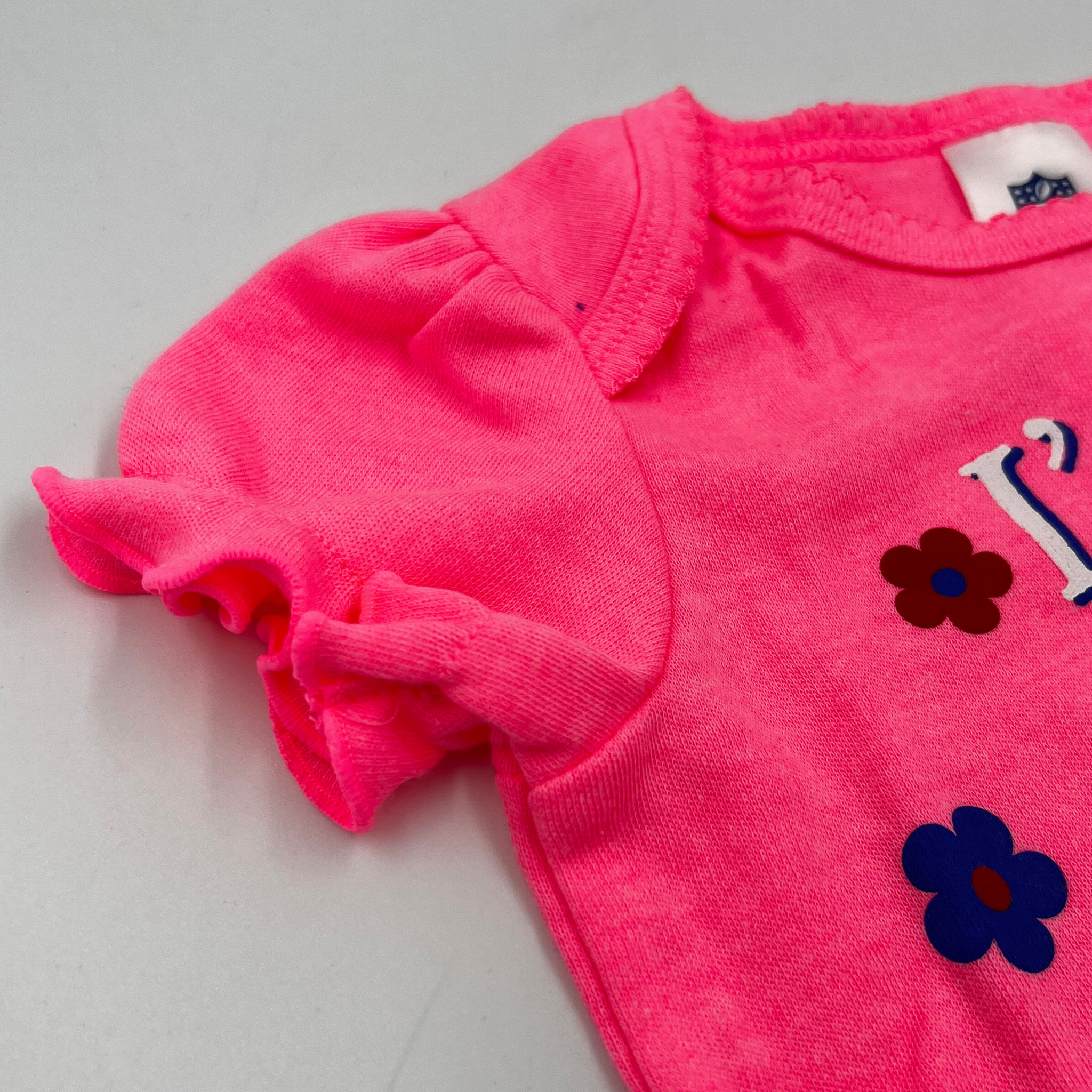 Girls Gerber Buffalo Bills Baby Pink Onesie