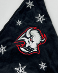 Buffalo Sabres Black & Red Holiday Santa Hat