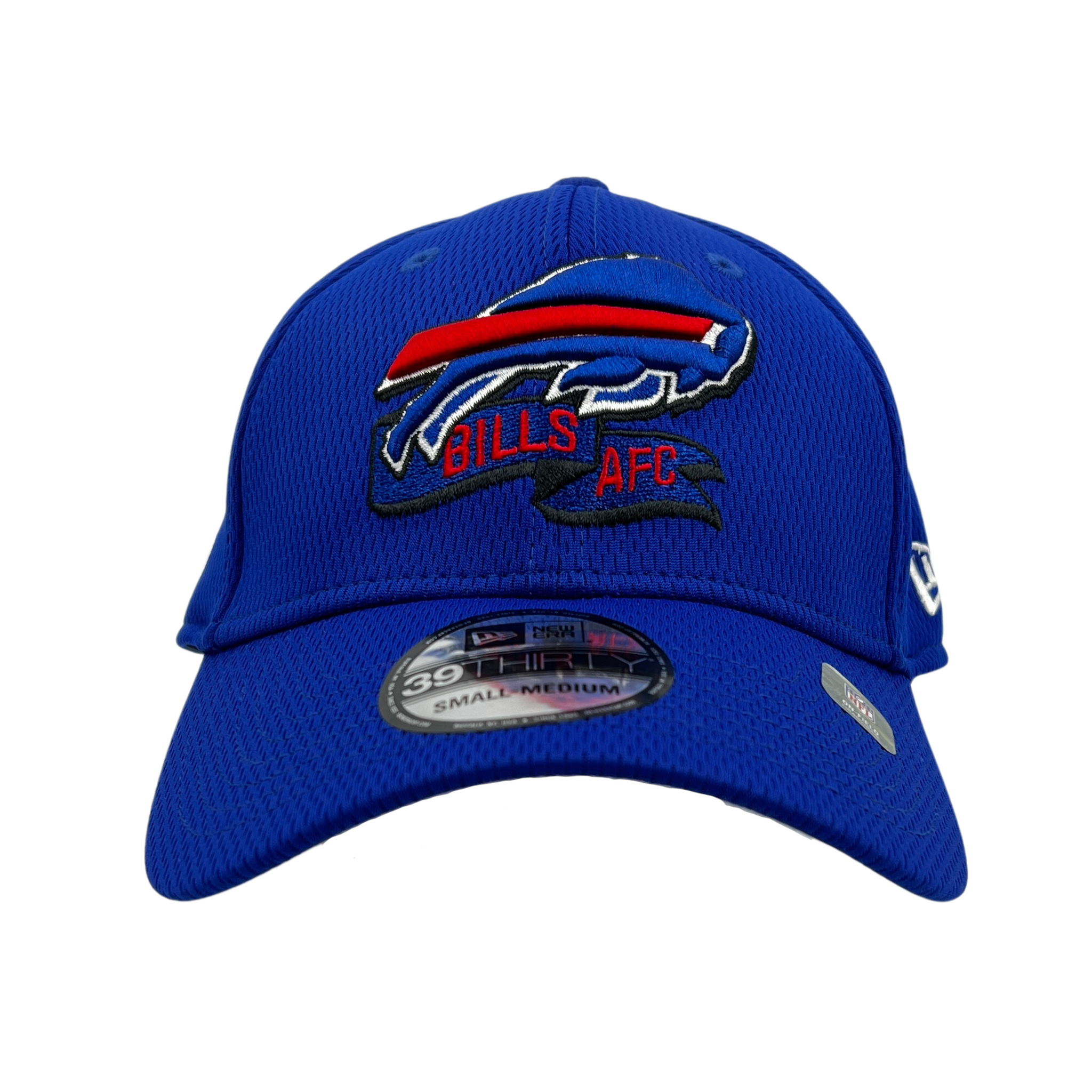 New Era Buffalo Bills AFC 2022 Sideline Royal Stretch Fit Hat